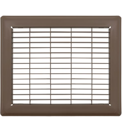 8" x 10" Floor Return Air Grille (Brown)
