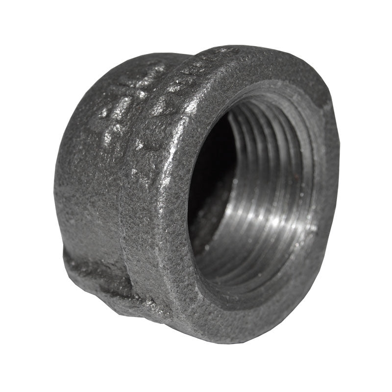 Black Iron 3/4" Cap