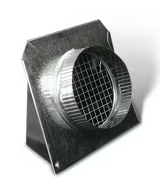 10" Galvanized Steel Wall Vent