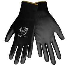 Polyurethane-Coated Work Gloves, Size L