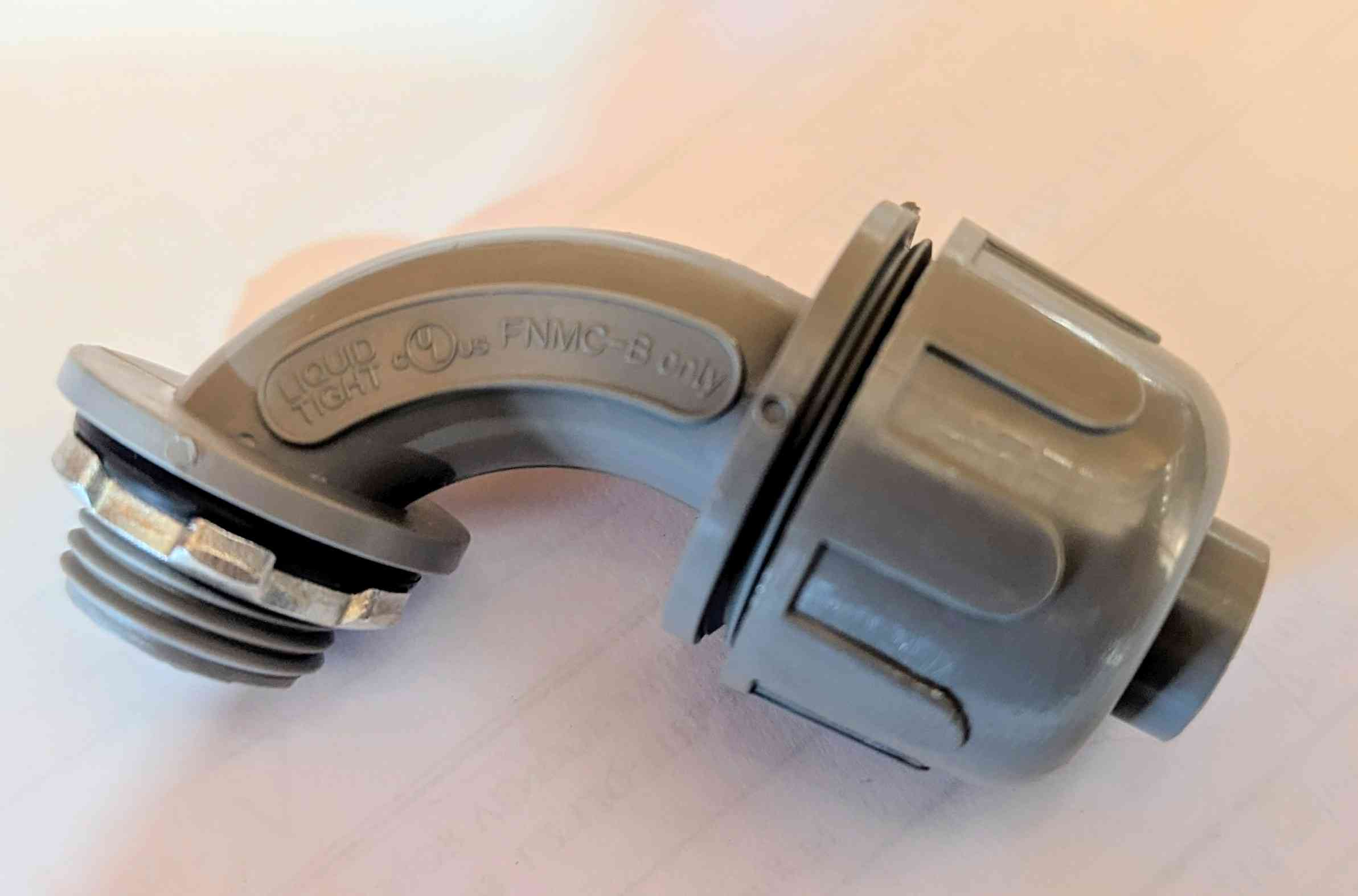 1/2" Liquid-Tight 90° Connector