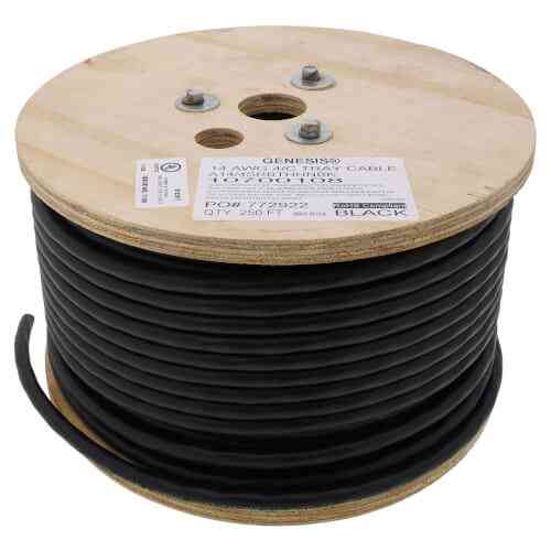 14/4 Mini-Split 600V Power Cable, Black