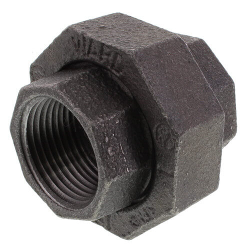 Black Iron 1" Union