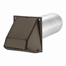 Dryer Vent Cap Brown