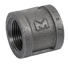 Black Iron 3/4" Coupling