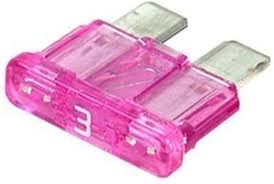 3 Amp ATC/ATO Blade Fuses, 1000-Pack