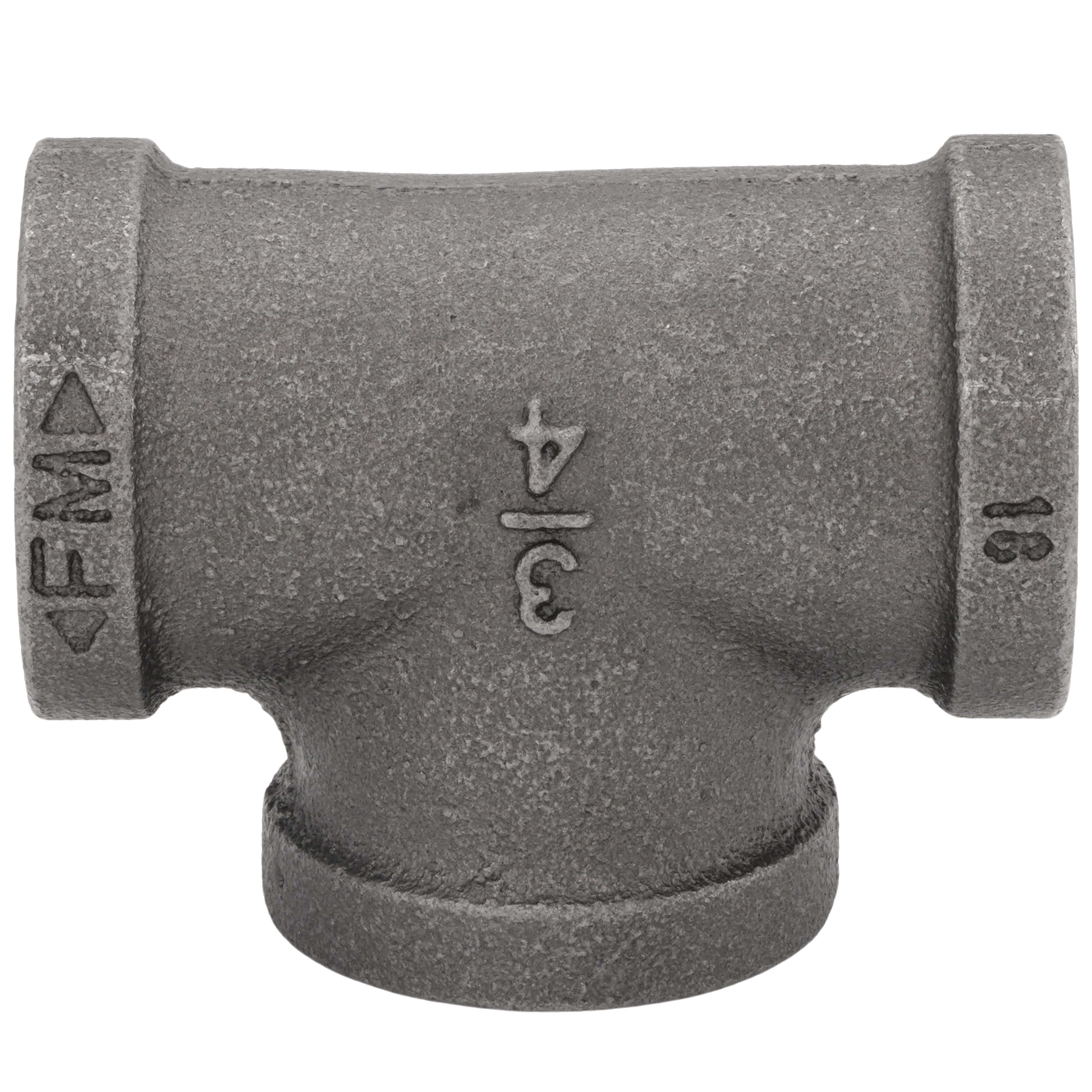 Black Iron Tee 1-1/4" x 1" x 1"