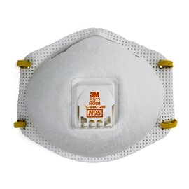 3M N95 Disposable Particulate Respirator with Cool Flow Exhalation Valve