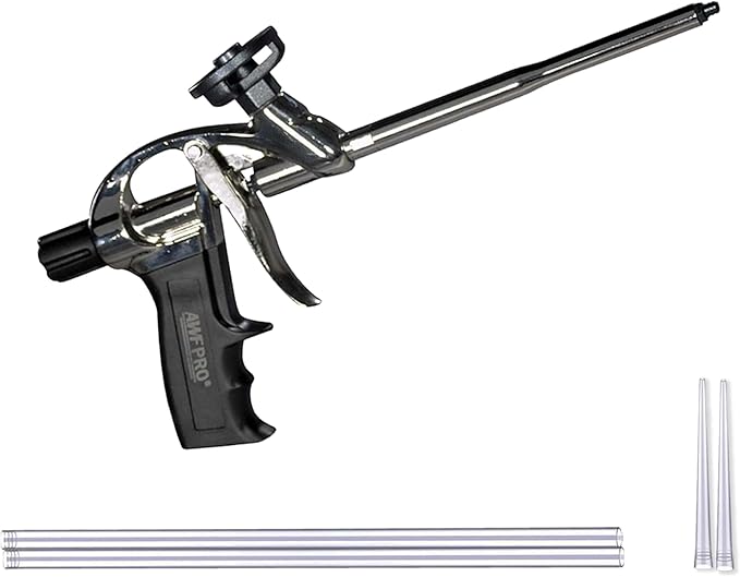 Pro Spray Foam Gun with Adjustable Flow Control