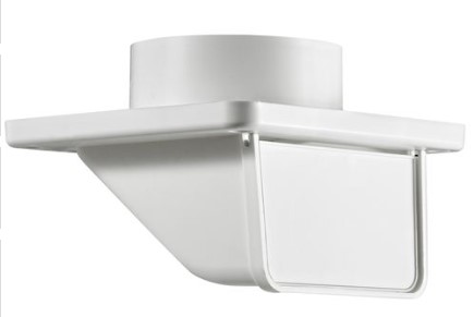 Dryer Vent 4" Under-Eave White