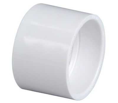 PVC 3" DWV Coupling, Hub x Hub