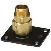 TracPipe 1/2" Flange Termination Mount