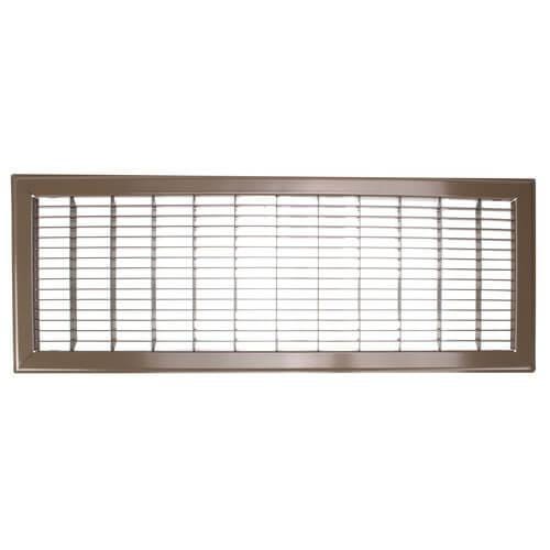 Floor Grille 8x24 Brown