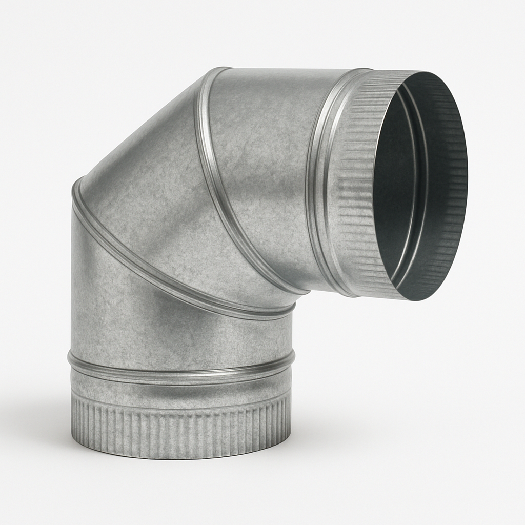 12" Double-Wall Paint-Grip 90° Elbow