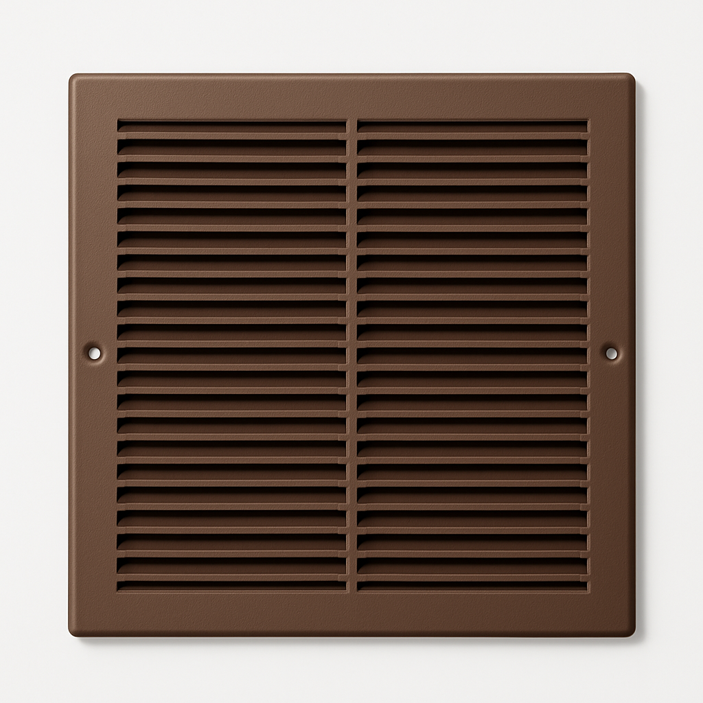 Floor Filter Grille 14x14 Brown