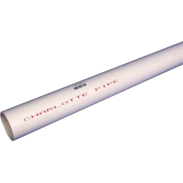 3/4" PVC Condensate Drain Pipe, 10 Ft