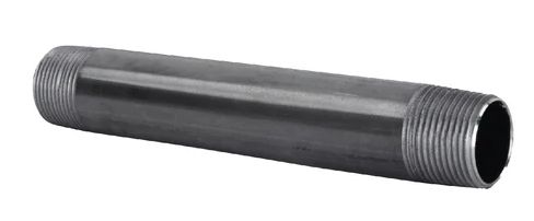 Black Iron Nipple 1/2" x 9"