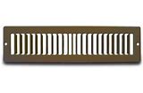 Toe Space Grille 12x2, Brown