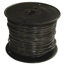 SIMpull THHN Copper Wire 12 AWG 19-Strand 600V Black (500' Spool)