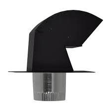 Black Galvanized Steel Square Roof Louver