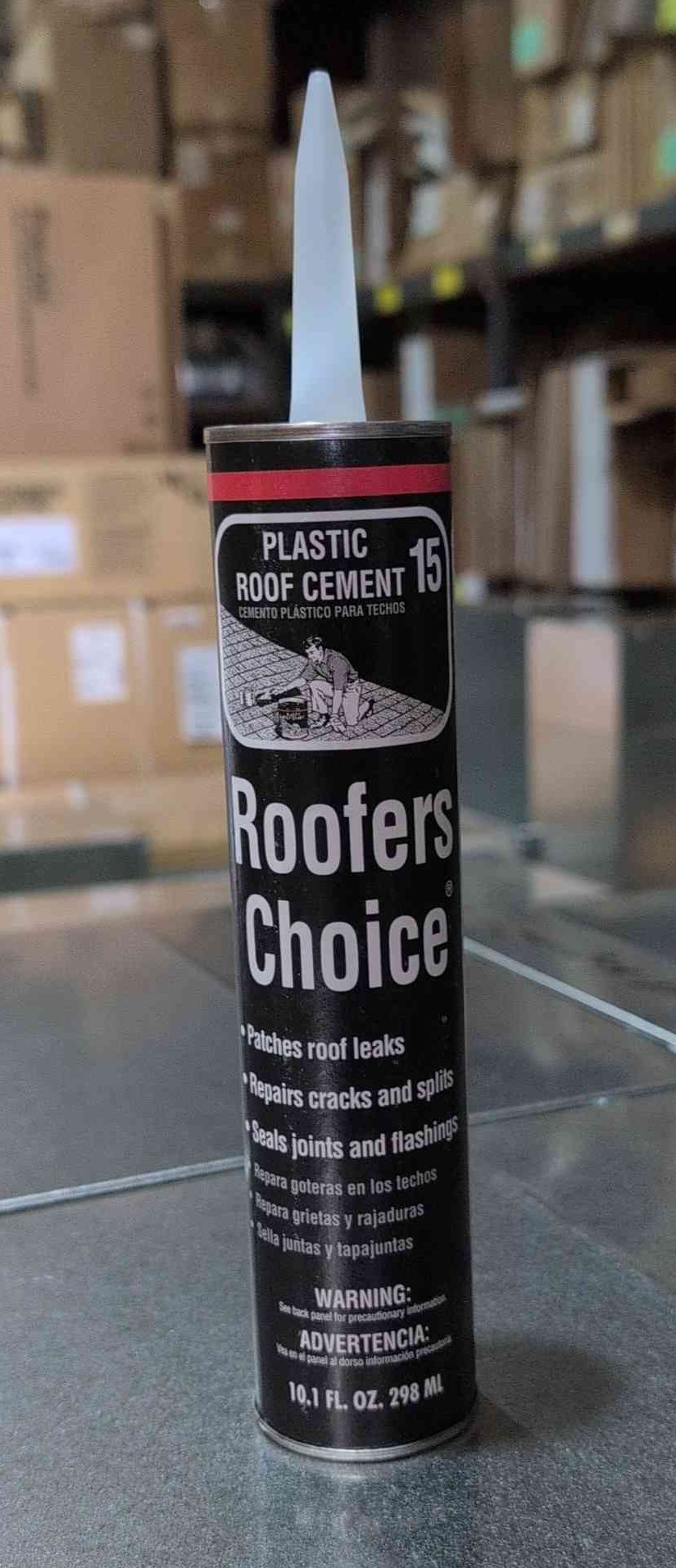 Black Roof Cement 10.1 Oz