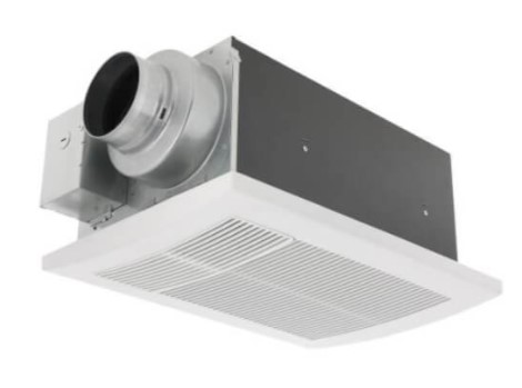 Panasonic WhisperWarm DC Fan-Heater, 50-80-110 CFM, ECM Motor