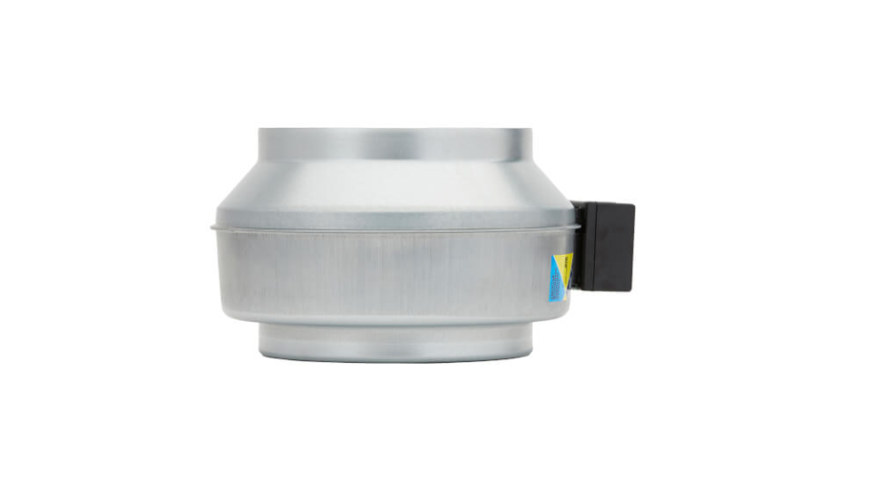 Inline Exhaust Fan, 10" Duct, 513 CFM