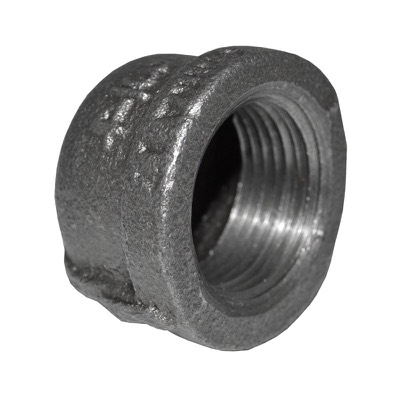 Black Iron 3/4" Cap