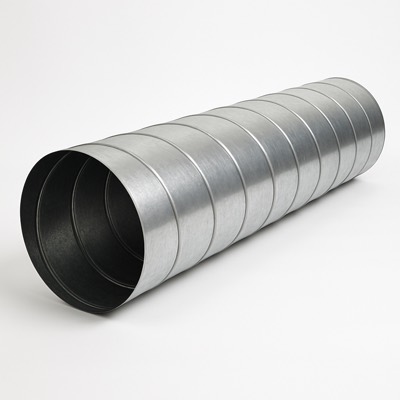 Spiral Pipe 18" x 10' 24 Gauge Corrugated