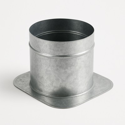 Round Air Takeoff 6" Without Damper