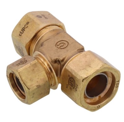 TracPipe Tee 3/4x3/4x1/2