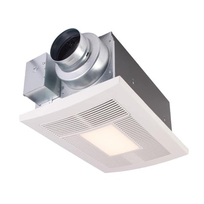 WhisperWarm 110 CFM Ceiling Ventilation Fan with Heater and Light