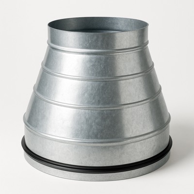 20" x 14" Spiral Reducer with Gasket