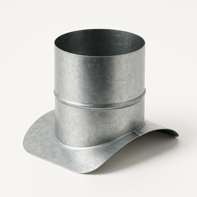 Round Air Takeoff 4" Without Damper