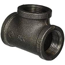 Black Iron Tee 1" x 1" x 3/4"