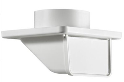 Dryer Vent 4" Under-Eave White