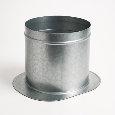 Round Air Takeoff 16" Without Damper