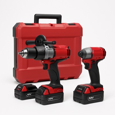 Milwaukee M18 FUEL Hammer Drill & Impact Driver Combo Kit (2-Tool) With 2 Batteries