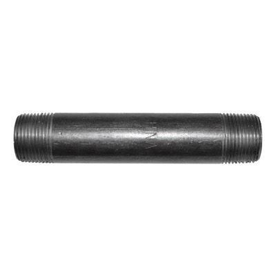 Black Iron Nipple 3/4" x 5"