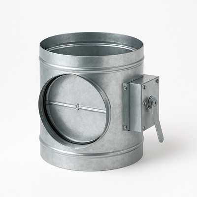 Make-Up Air Damper 10"
