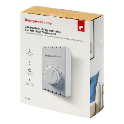 Honeywell CT410 Mercury-Free Heat-Only Thermostat