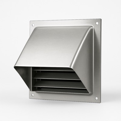 10" Hooded Wall Exhaust Vent Cover