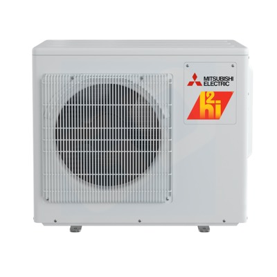 Mitsubishi MXZ-2D20NLHZ 20K BTU 2-Zone Hyper-Heat Multi-Split Outdoor Unit