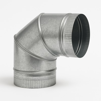 12" Double-Wall Paint-Grip 90° Elbow