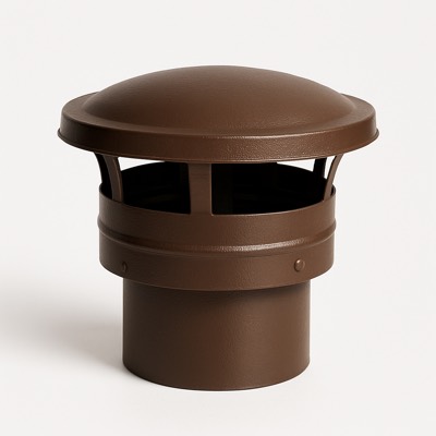 Vent Cap 4" Brown