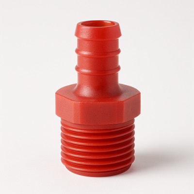 Male Nylon Reducing Adapter 1/2" PEX x 3/4"