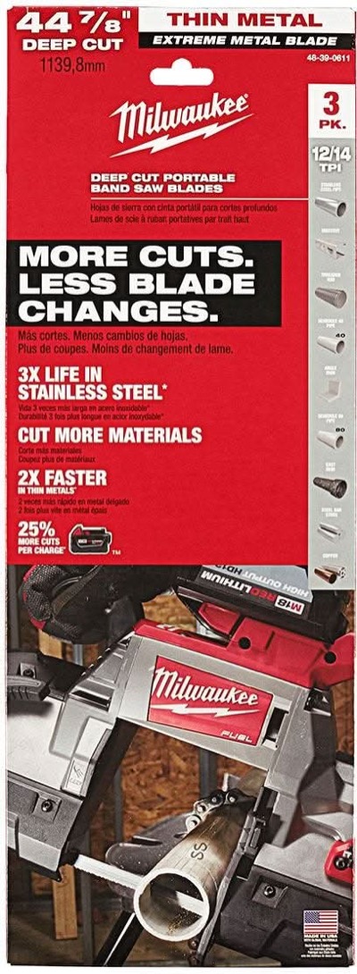 Milwaukee Extreme Deep Cut Blade