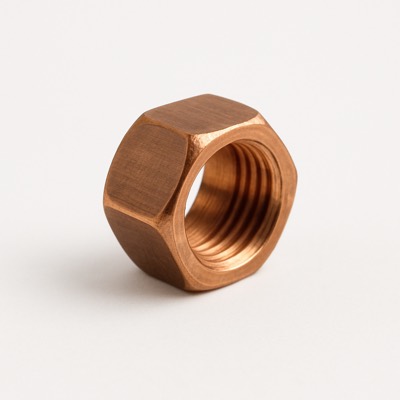 3/8" Flare Nut for AC Copper Pipe Extension