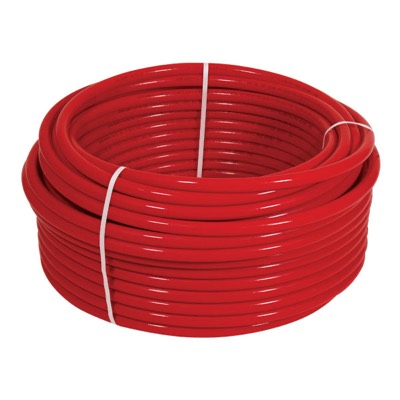 1/2" PEX-A Tubing, 100 ft Roll, Red