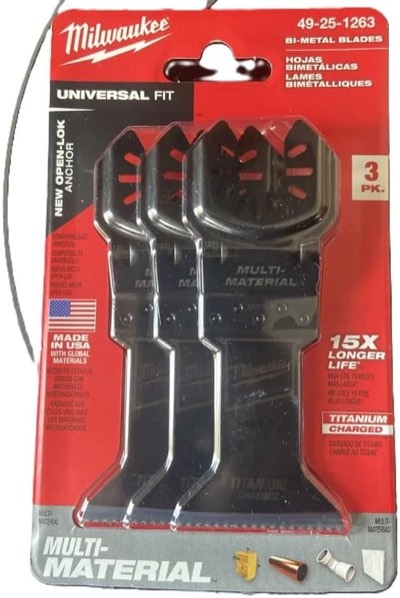 Milwaukee Multi-Tool Blade Pack (3-Pack)